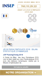 Mobile Screenshot of insep.fr
