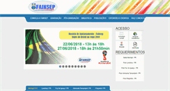 Desktop Screenshot of insep.edu.br